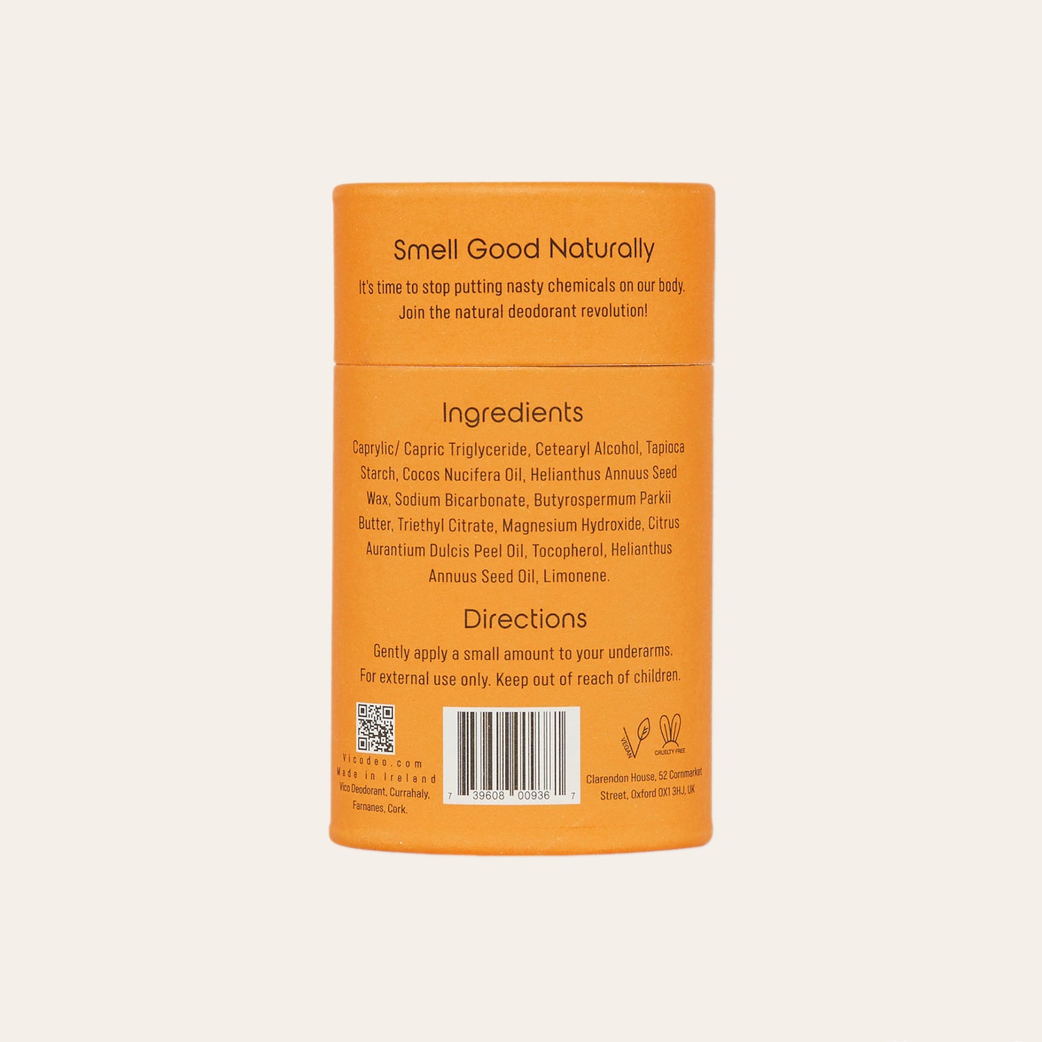 Orange  Blossom Natural Deodorant