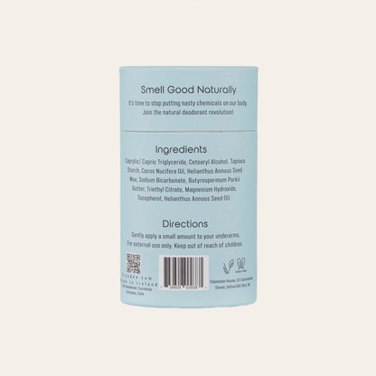 Unscented Natural Deodorant