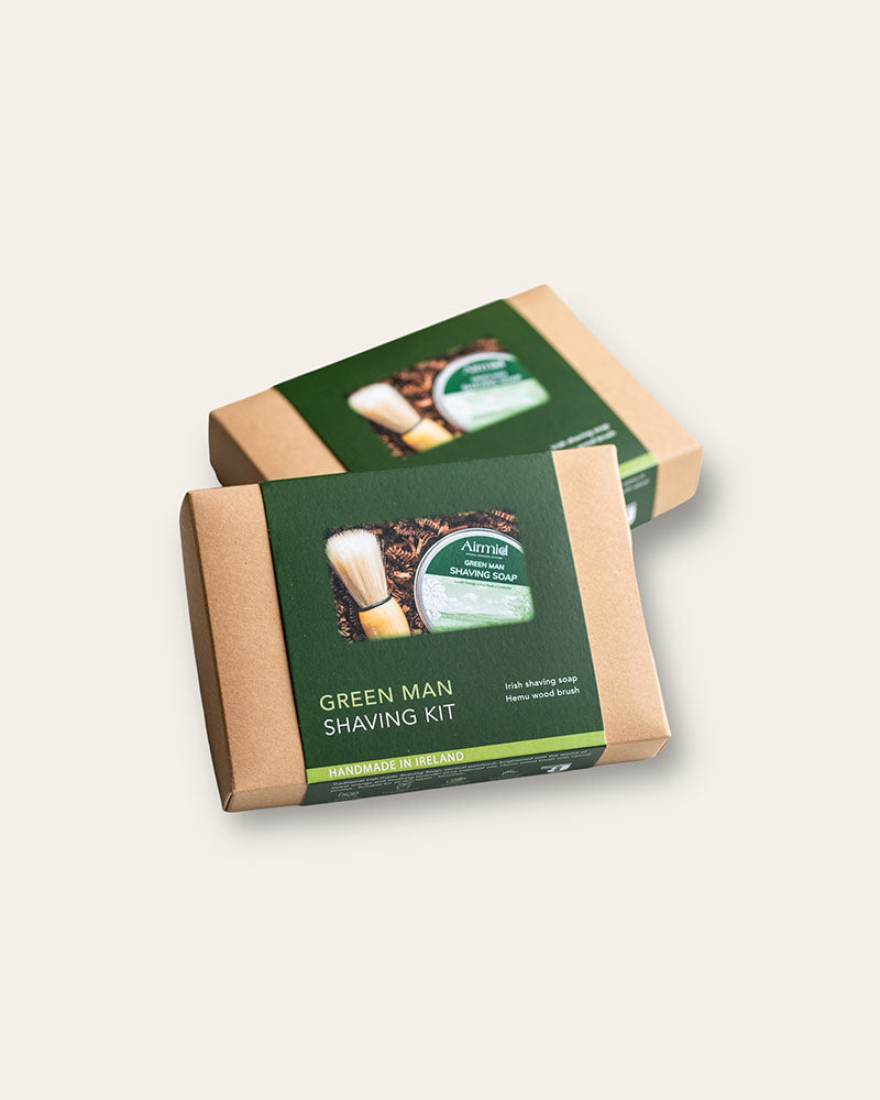 Green Man Shaving Kit